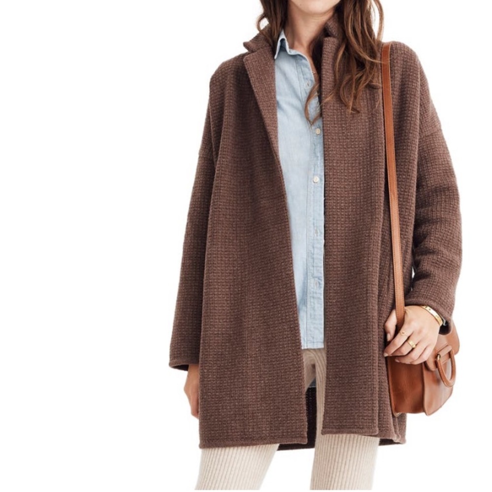 Madewell Chilton sweater coat